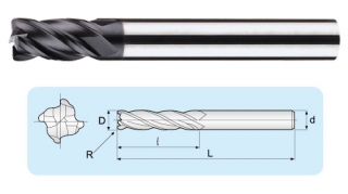 URA Super Micro Grain End Mills