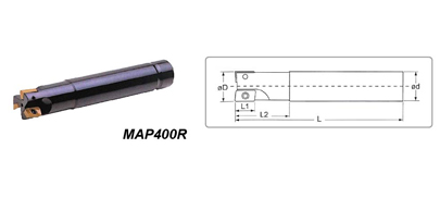 MAP400R High Speed Endmill MAP400R High Speed Endmill