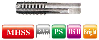 MHSS PS Straight Thread Pipe Tap MHSS PS Straight Thread Pipe Tap